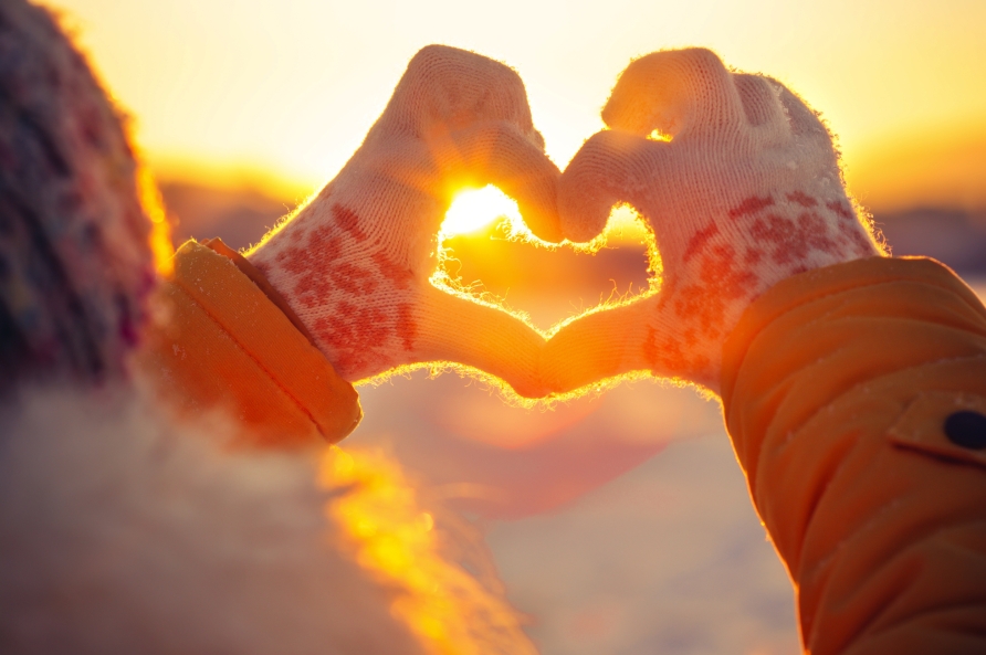 Weihnachten ist auch die Zeit der Liebe.