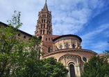 Auf Ihrer Stadtführung durch Toulouse sehen Sie bemerkenswerte Bauwerke wie die Basilica of St. Sernin.
