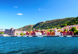 Bergen ist die ehemalige Hauptstadt von Norwegen.