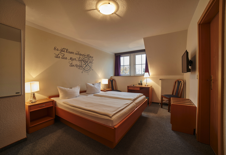 Doppelzimmer Standard im Hotel Landhaus Großes Meer