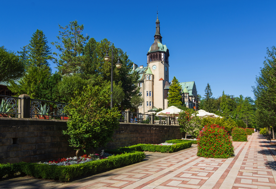 Erkunden Sie den Kurort Bad Flinsberg.