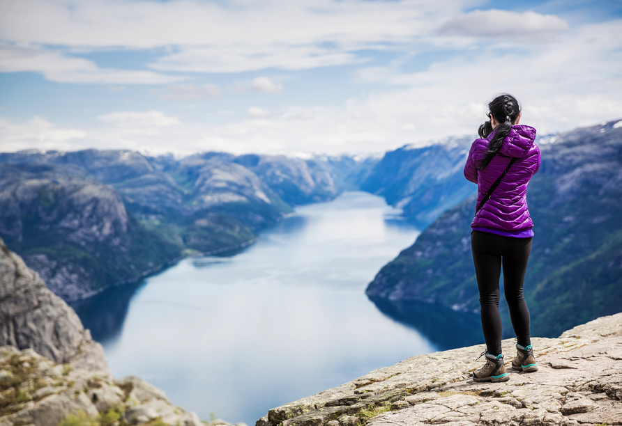 Ein Ausflug zum spektakulären Preikestolen lohnt sich.