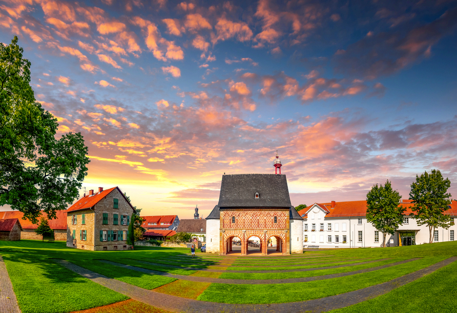 Das Kloster Lorsch zählt zum UNESCO-Welterbe und beeindruckt mit seiner langen Geschichte.