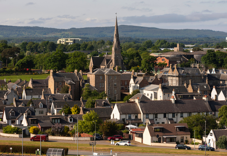 Freuen Sie sich auf Invergordon in Schottland.