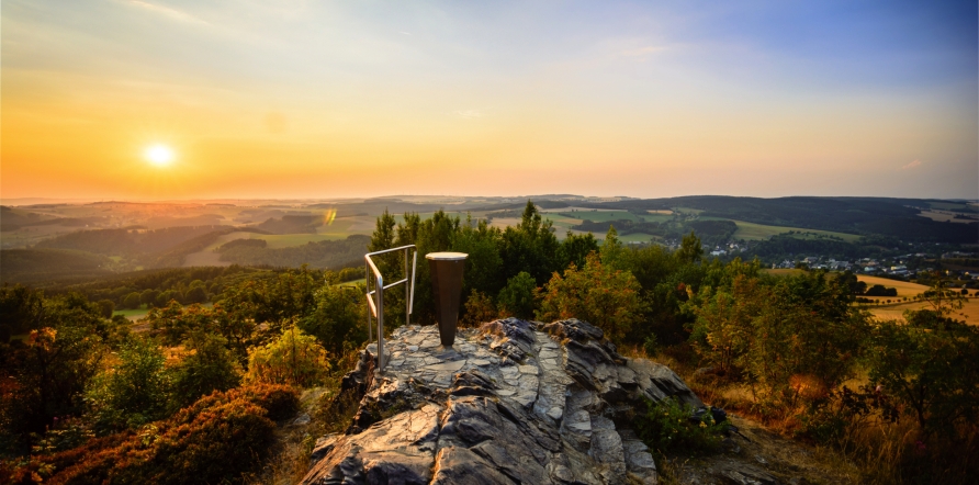 Aussichtspunkt Schwartenberg im Erzgebirge
