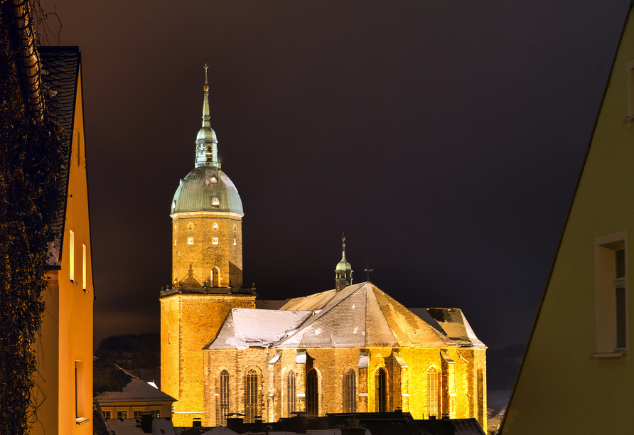 Besuchen Sie die berühmte Kirche St. Annen in Annaberg-Buchholz.