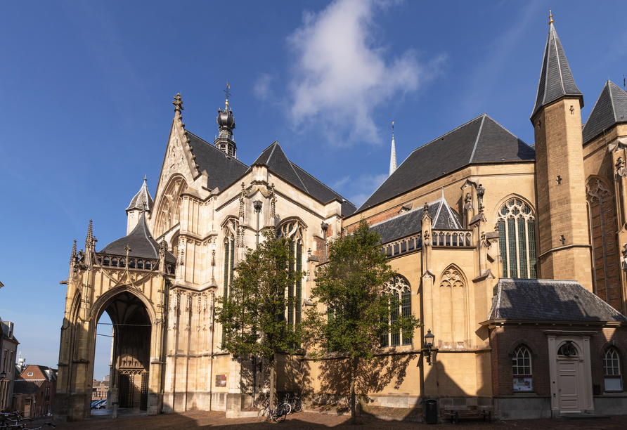 Die Kirche Stevenskirk in Nijmegen wurde zwischen dem 13. und 17. Jahrhundert erbaut.