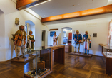 Das Schloss von Bled beherbergt auch ein Museum.