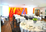 Restaurant im M Hotel in Ljubljana