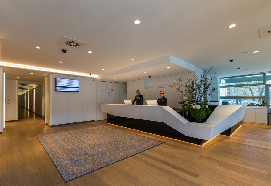 Zurück in Ljubljana werden Sie im M Hotel erneut freundlich empfangen.
