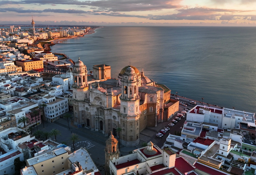 Blick über Cádiz