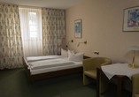 Beispiel eines Doppelzimmers vom Hotel Rheingraf.