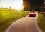 Mit dem Auto geht es auf eine abwechslungsreiche Reise durch die schönsten Landschaften Süddeutschlands – vom Schwarzwald bis ins Allgäu.