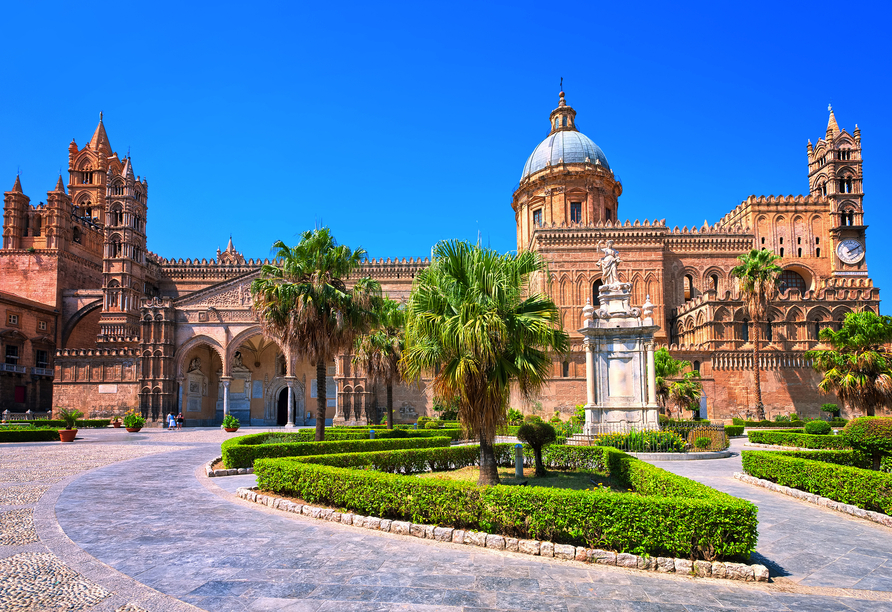 Die Kathedrale von Palermo aus dem Jahr 1185