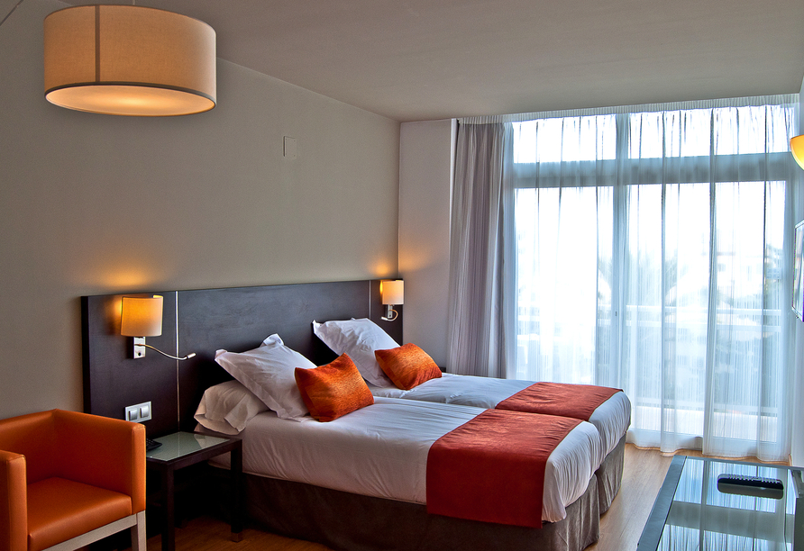 Beispiel eines Doppelzimmers im Beispielhotel BQ Augusta in Palma de Mallorca