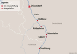 Ihre Reiseroute