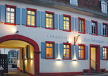 Außenansicht auf das Landhotel zum Schwanen in Osthofen