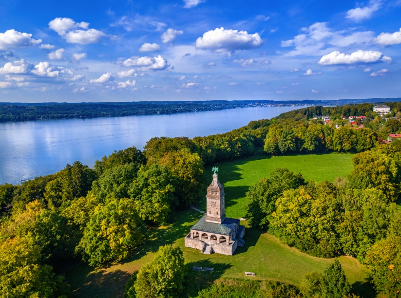 Der Bismarckturm am Starnberger See