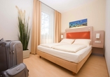 Beispiel eines Doppelzimmers im AKZENT Hotel Aufkirchen