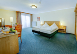 Beispiel eines Doppelzimmers Standard im PTI Hotel Eichwald