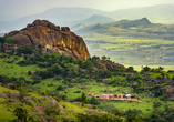 Das Ezulwini Valley begeistert mit seiner atemberaubend schönen Landschaft.