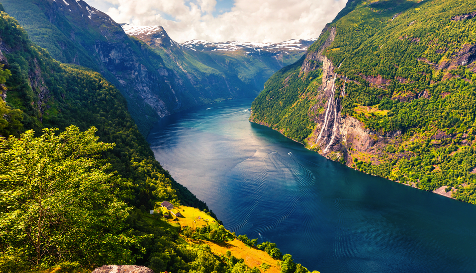 Der Geirangerfjord wird ein Höhepunkt Ihrer Kreuzfahrt durch die norwegischen Fjorde sein.