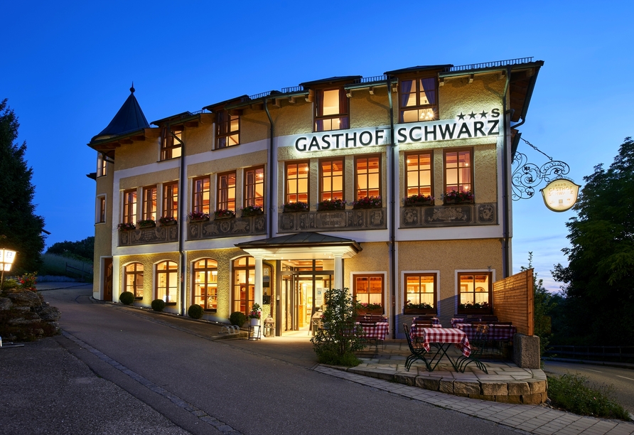 Außenansicht des Hotels Gasthof Schwarz