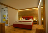 Beispiel eines Doppelzimmers im Hotel Sonnalp