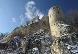 Zahlreiche Natur- und Kulturhighlights wie die Burgruine Hohenurach erwarten Sie!