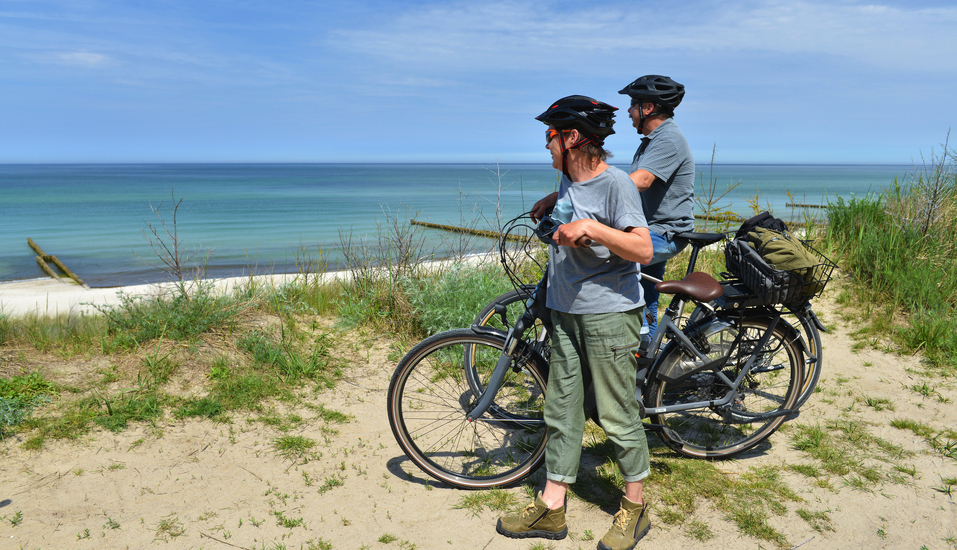 Ihre Fahrradtour bringt Sie an die malerische Ostseeküste.