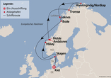 Ihre Reiseroute