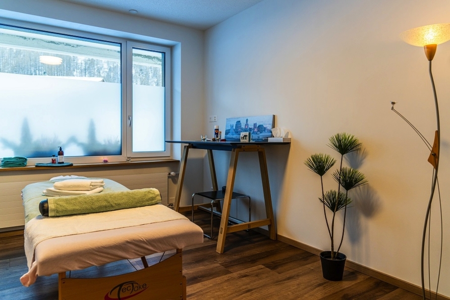Vergessen Sie bei einer Massage den Alltagsstress.