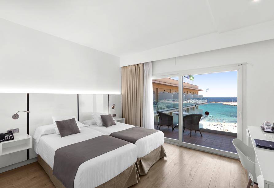 Beispiel eines Doppelzimmers im Hotel THB El Cid 