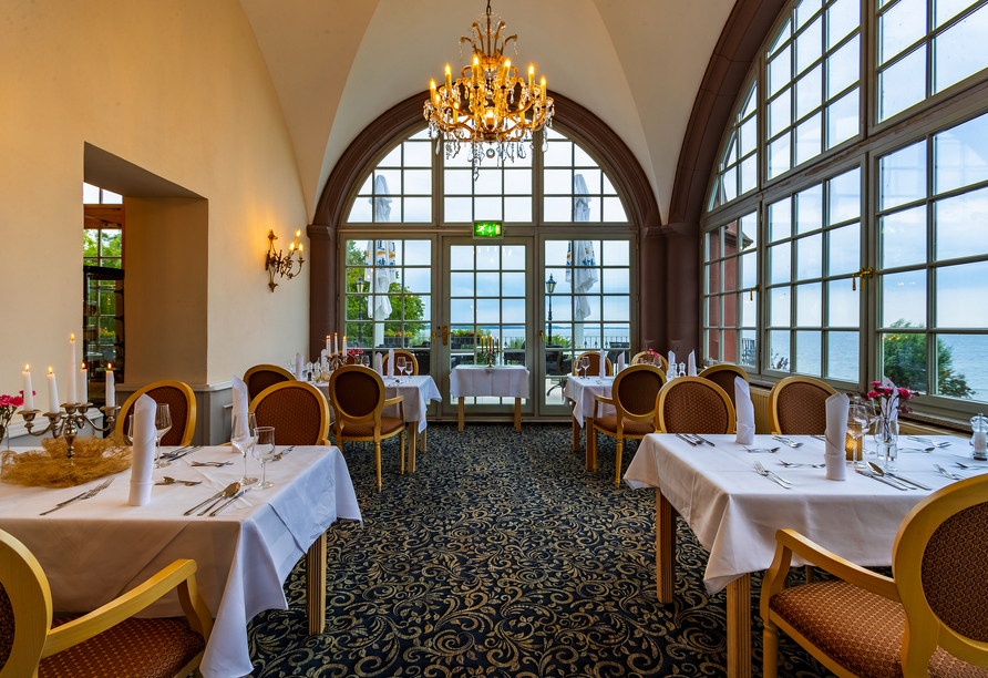 Restaurant im Seehotel Schloss Klink
