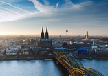 Köln ist Start- und Zielpunkt Ihrer gemütlichen Kreuzfahrt.
