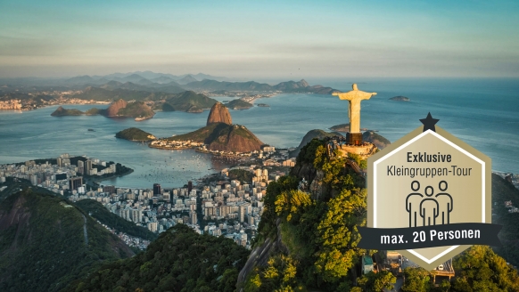 Luftansicht über Rio de Janeiro
