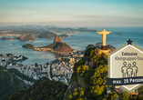 Luftansicht über Rio de Janeiro