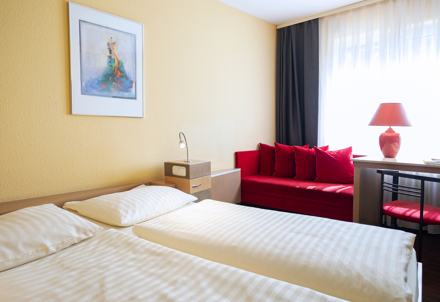 Beispiel eines Doppelzimmer Business vom ACHAT Hotel Lüneburger Heide