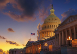 Das imposante Kapitol in Washington D.C. stellt ein eindrucksvolles Fotomotiv dar.