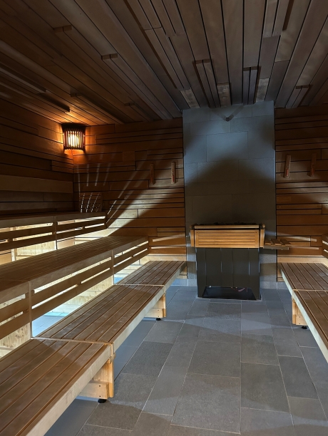Nach einem Aufguss in der Sauna im Sibyllenbad fühlen Sie sich wie neu geboren.