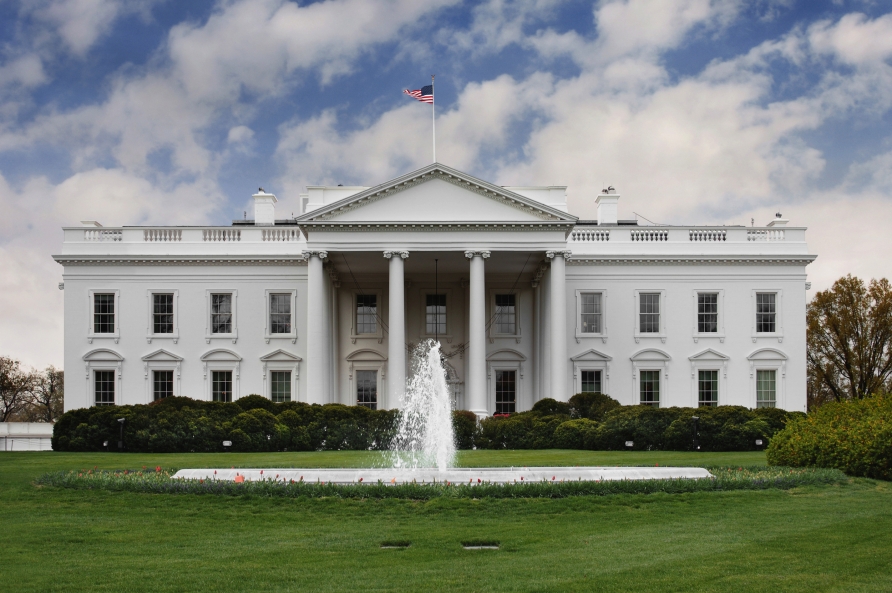 Das Weiße Haus in Washington D.C. werden Sie bestaunen können.