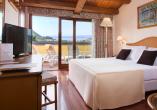 Beispiel eines Doppelzimmers Panorama im Poiano Resort