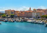 Genießen Sie Ihren Aufenthalt in Ajaccio auf der Insel Korsika.