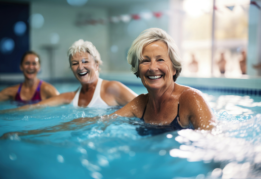 Lassen Sie es sich im Wellnessbereich gut gehen!