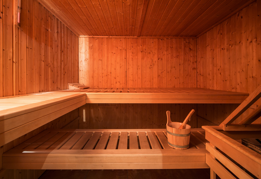 Sauna im Alpenhotel Garfrescha