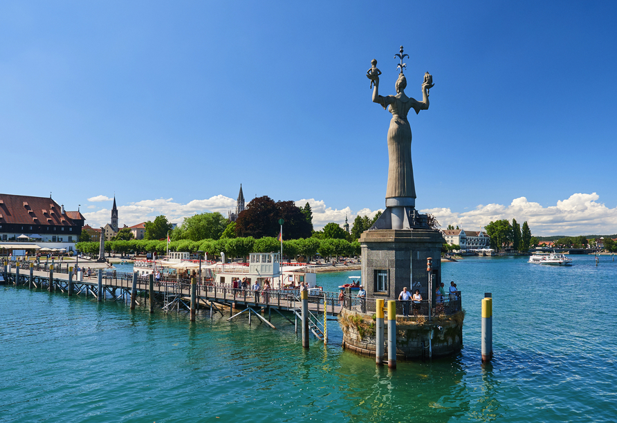 Ein weiteres beliebtes Ausflugsziel der Region: Konstanz am Bodensee