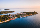Luftansicht Ihres Maistra Select Island Hotels Istra