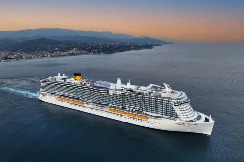 Herzlich willkommen an Bord der Costa Toscana – dem neuen Flaggschiff von Costa Kreuzfahrten.