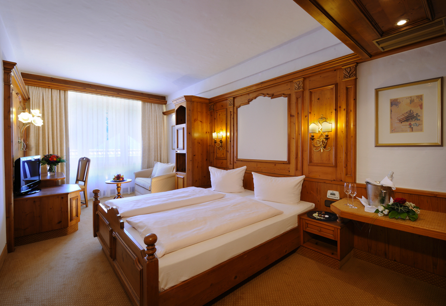 Beispiel eines Doppelzimmers Komfort im Vila Vita Burghotel