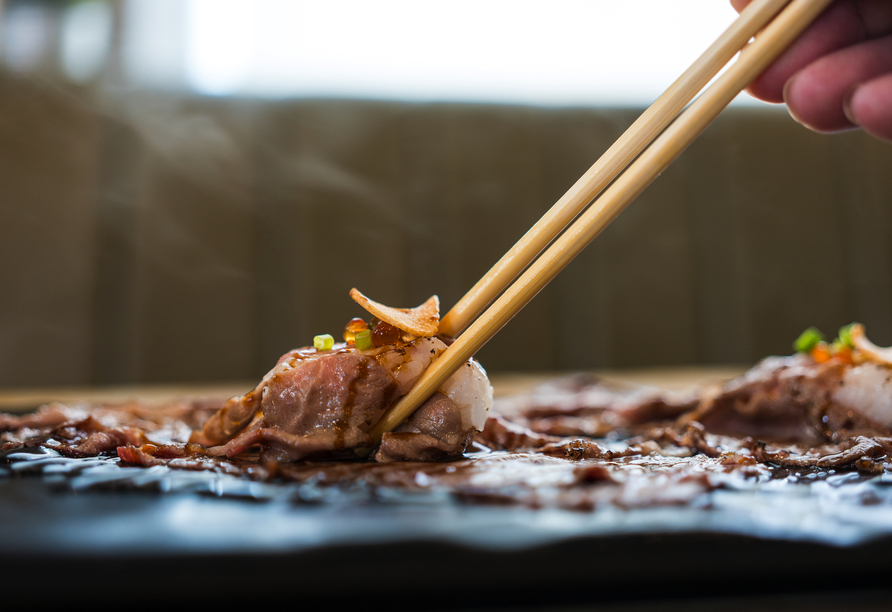 Japanisches Wagyu Rind zählt weltweit zu den edelsten und teuersten Fleischsorten.
